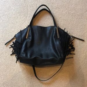 French Connection fringe shoulder bag